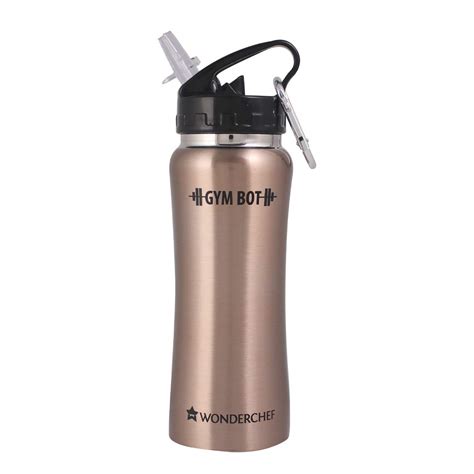 Stainless steel water bottle, 500 ml .